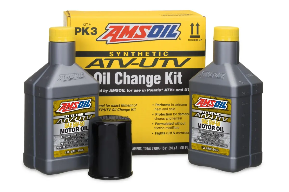 Amsoil Atv/Utv Olje Change Kit - Ams-Pk3 1