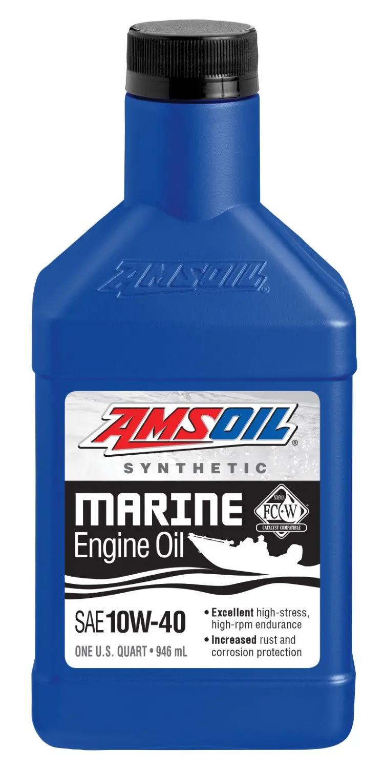 Amsoil 10W-40 Formula 4T® Mari. Syn.Olje - Ams-Wcfqt 1