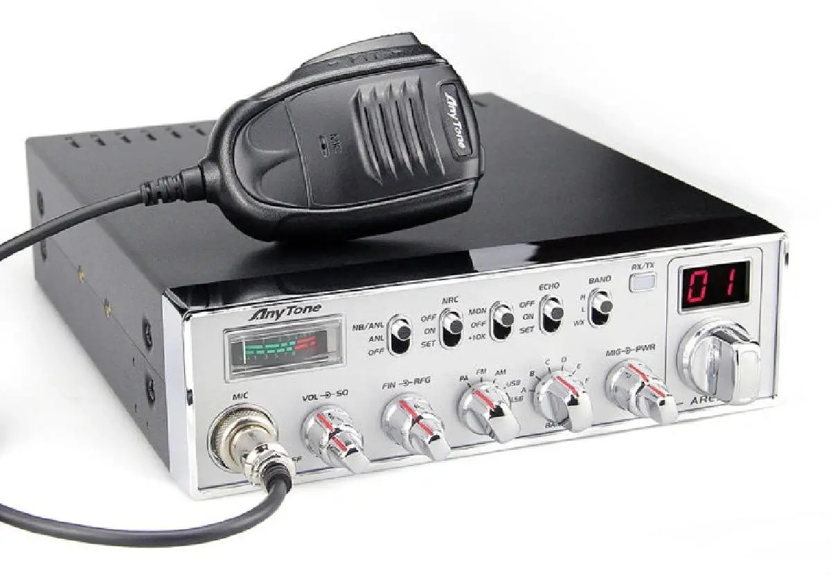 Anytone 10 Meter Radio With Am/Fm/Ssb/Weather 10 Meter Radio Factory Repair Warranty Only (Aresii) 1