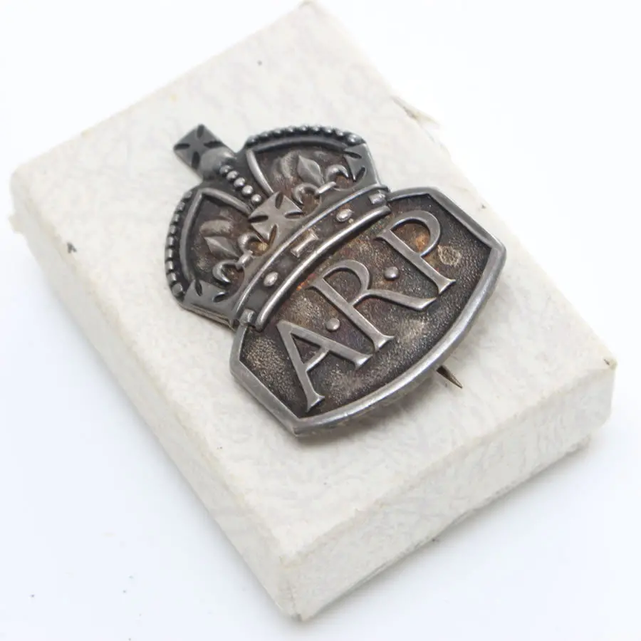Vintage Arp Silver Badge 1