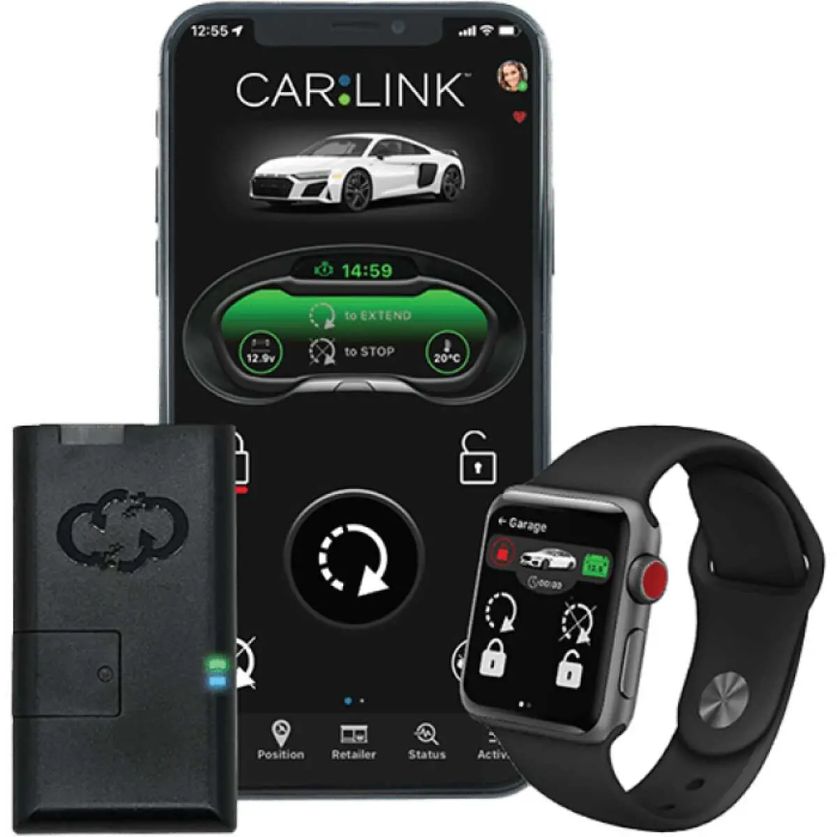 Prestige Carlink Cellular Smartphone Control With Advanced Features. Includes 1St Year Of Premium Service (Ascl7) 1