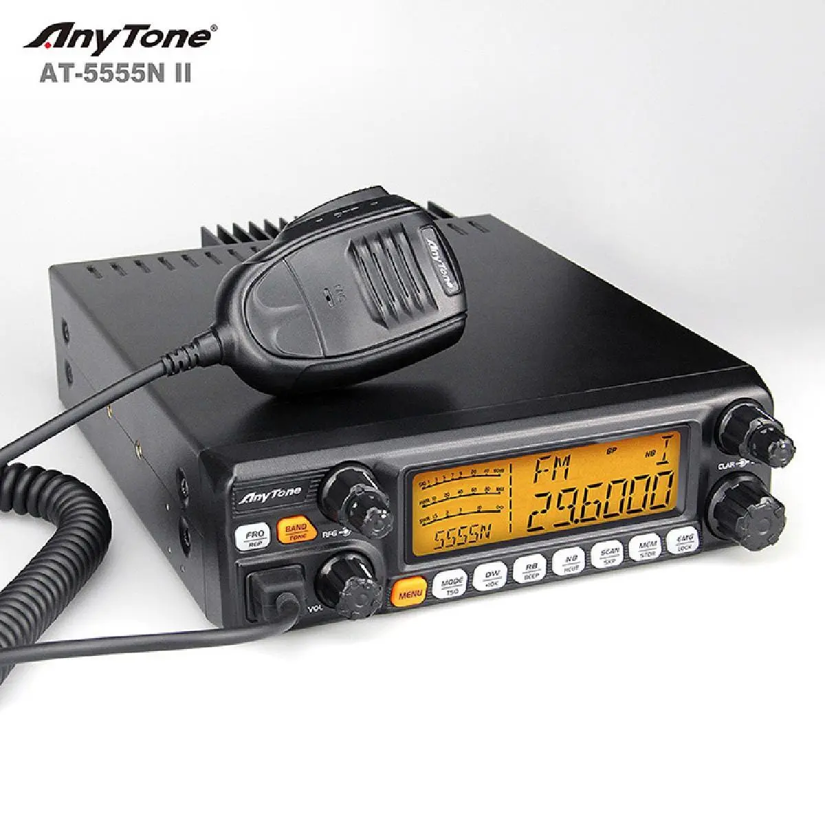 Anytone 10 Meter Radio With Am/Fm/Ssb 60 Watts (At-5555N Ii) 1