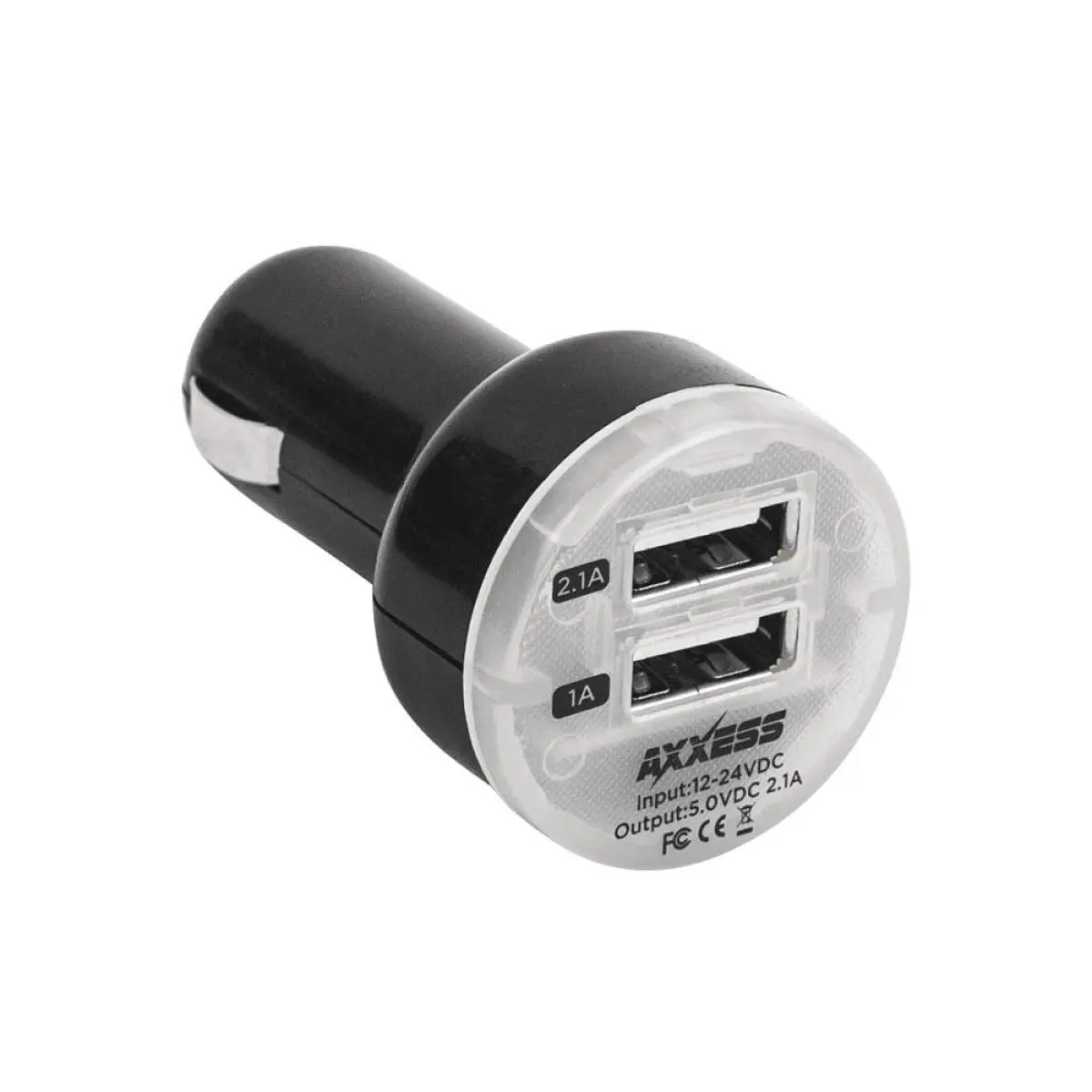 Axxess Cigarette Lighter Plug W/Dual Usb (Axm2usbcla) 1