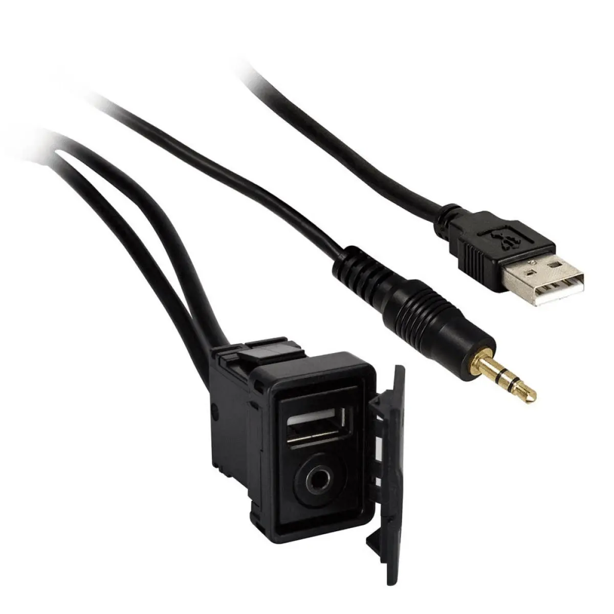 Axxess Usb/3.5Mm Extension And Flush Mount Weather Proof (Axusb35ext) 1
