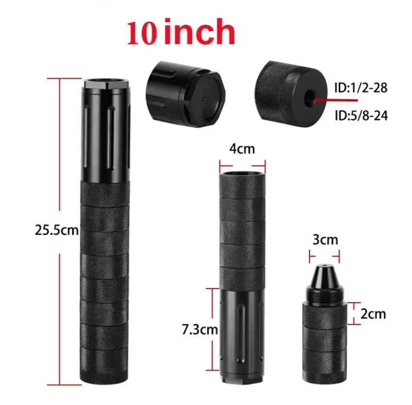 10 Inch 7075 Aluminum Modular Solvent Trap Kit - 1.375 X 24 Hub 2