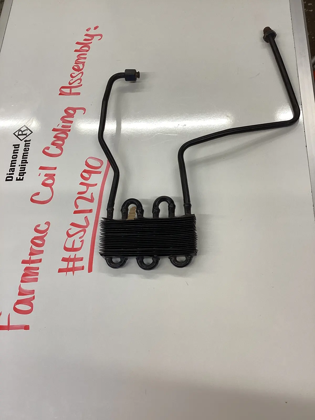 Farmtrac Coil Cooling Assembly: #Esl12490 1