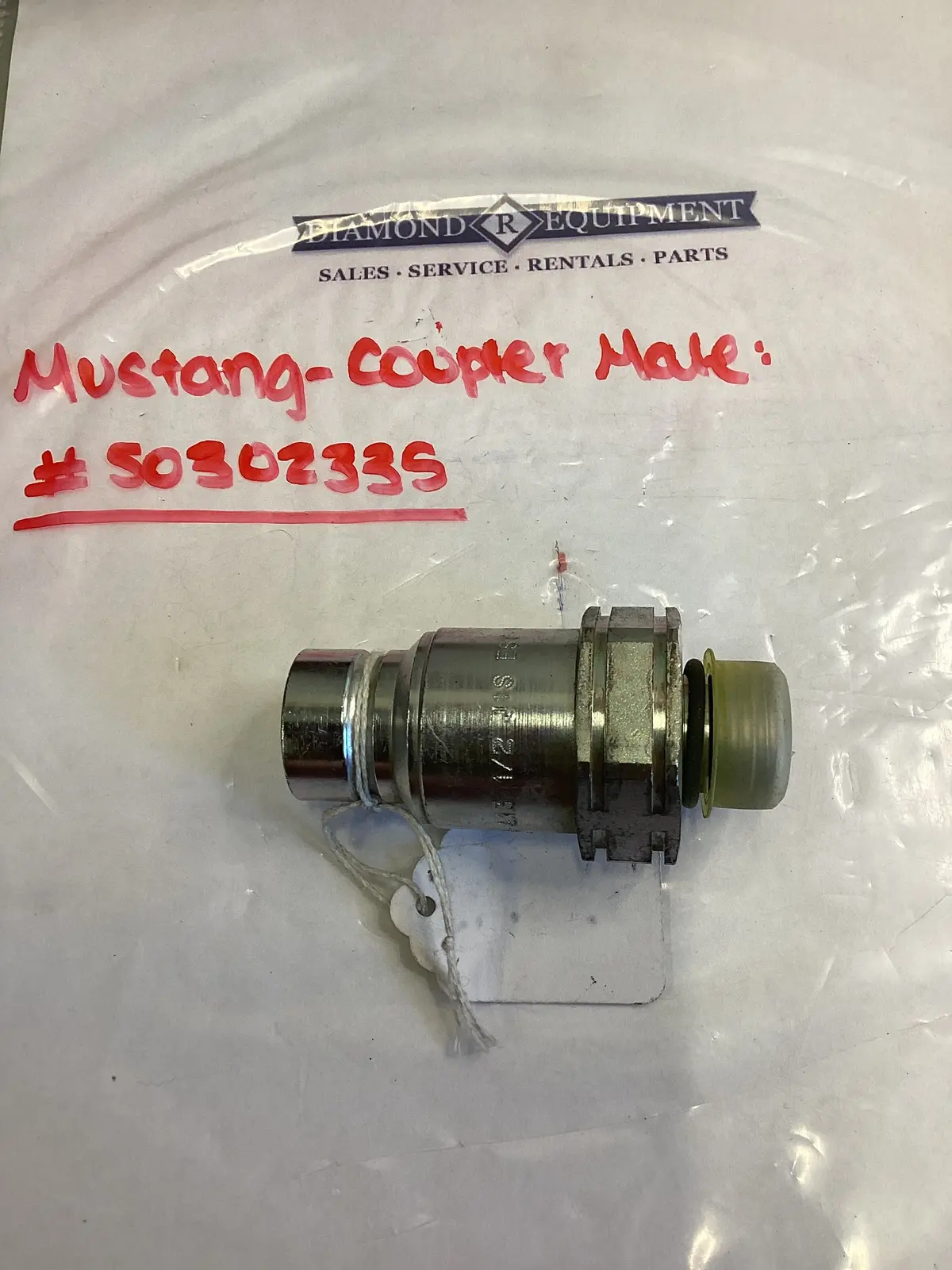 Mustang- Coupler Male: #50302335 1