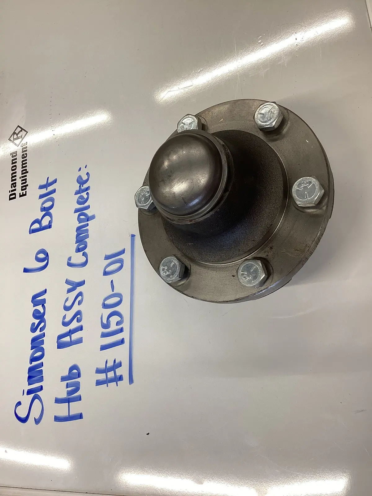 Simonsen 6 Bolt Hub Assy Complete: #1150-01 1