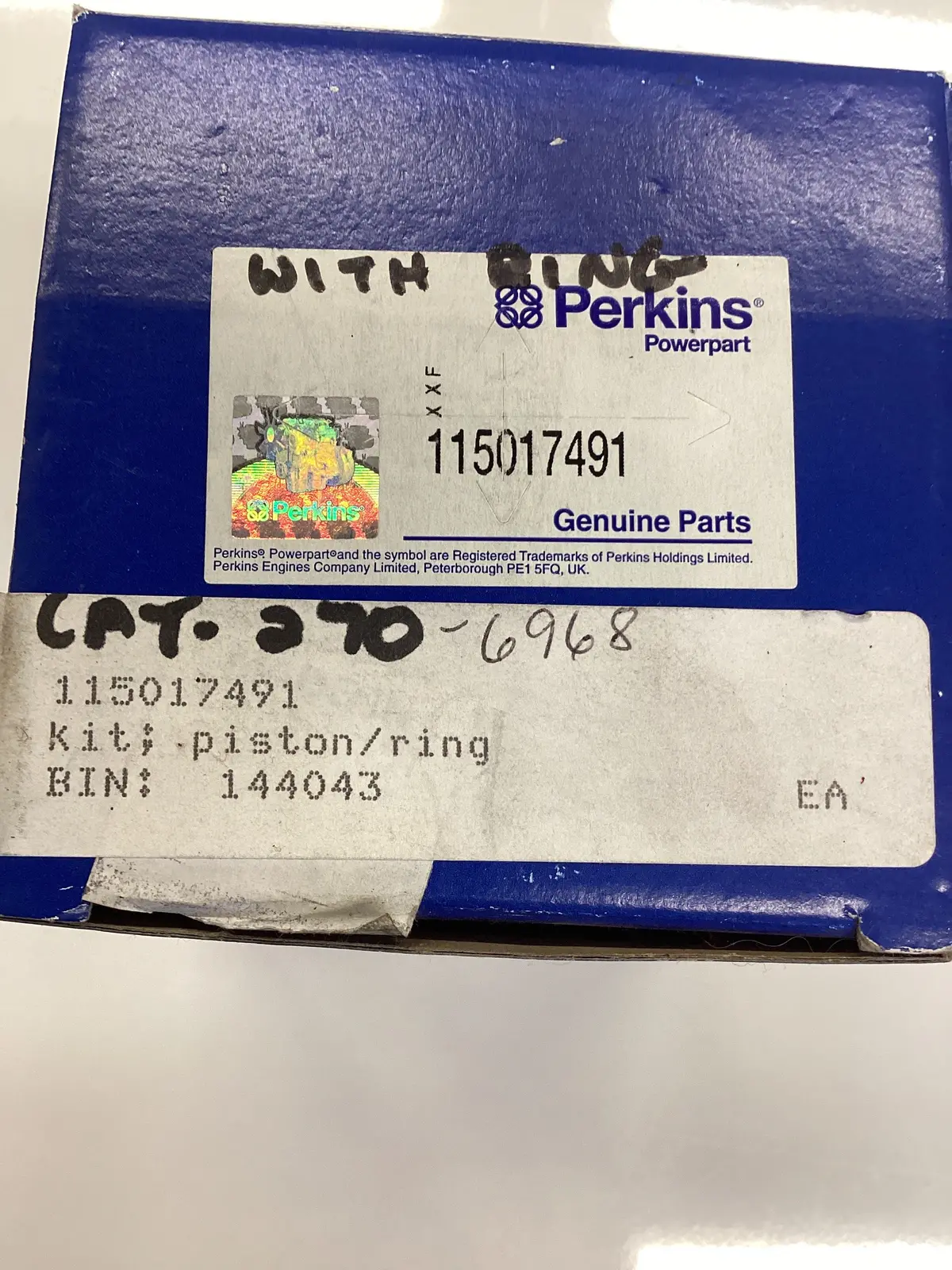 A & I Products- Piston Kit; Std. #115017491 1