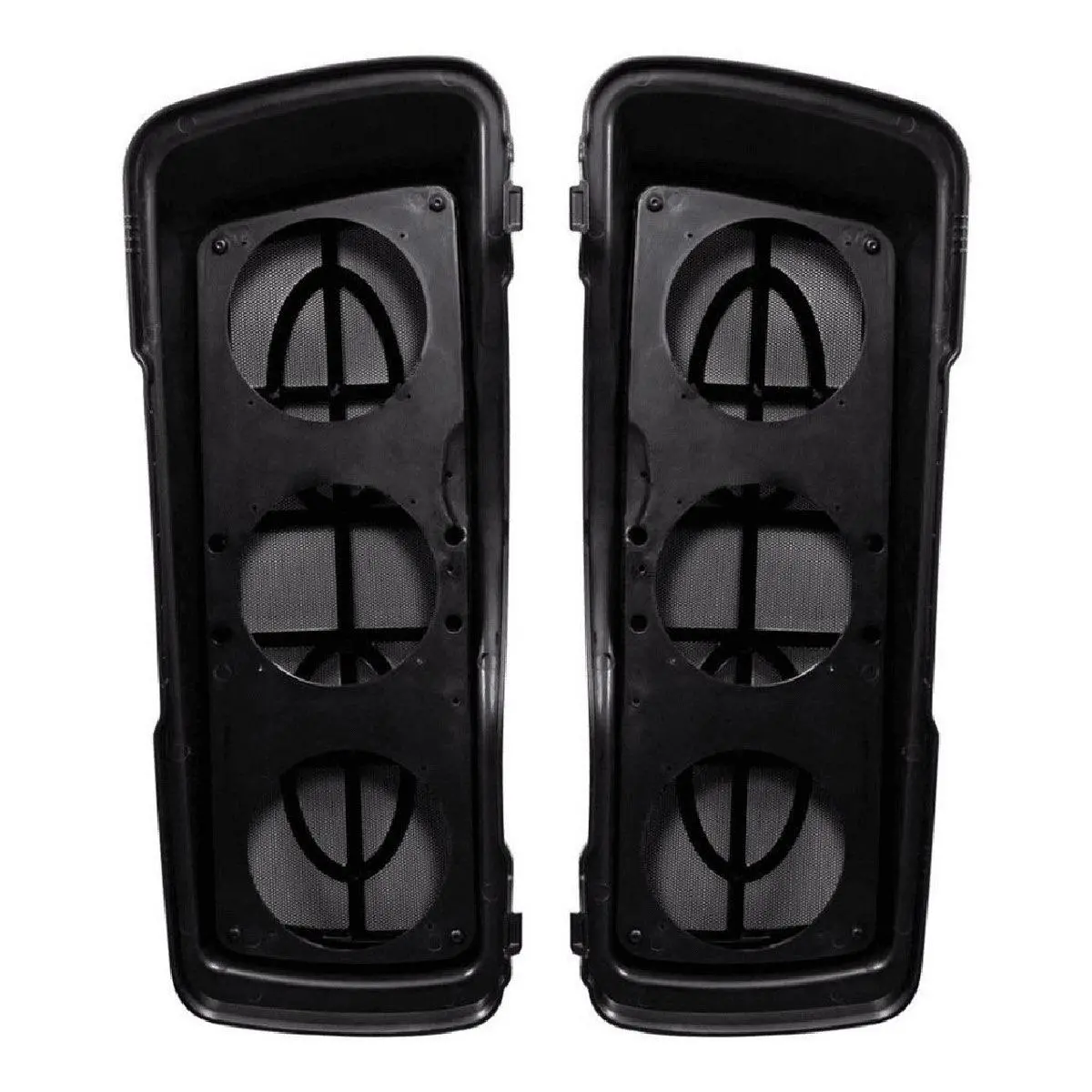 Saddle Tramp Harley Davidson Triple 5.25" Saddlebag Lids (Bchd3651) 1