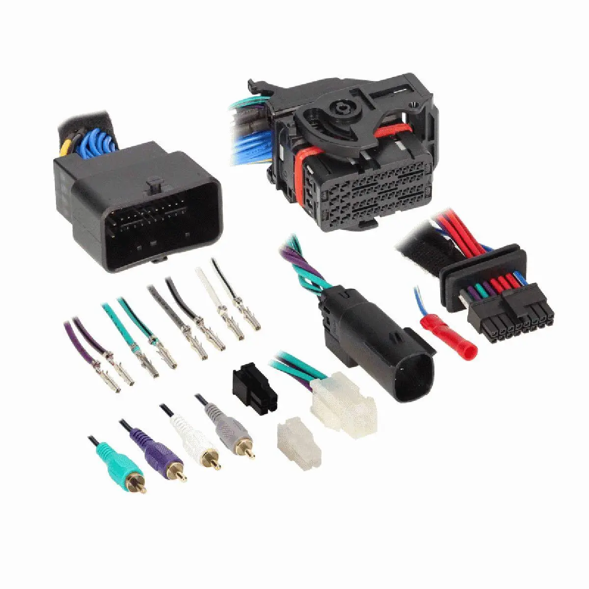 Saddle Tramp Harley Factory Radio T-Harness Add-An-Amp Amplifier Signal 14+ (Bc-9715) 1