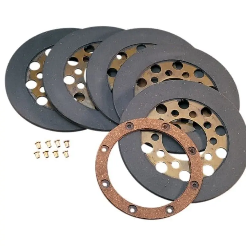 37850-68A 5 Piece Clutch Friction Set Heavy-Duty Police Style Shovelhead 1968 To Early 1984 1