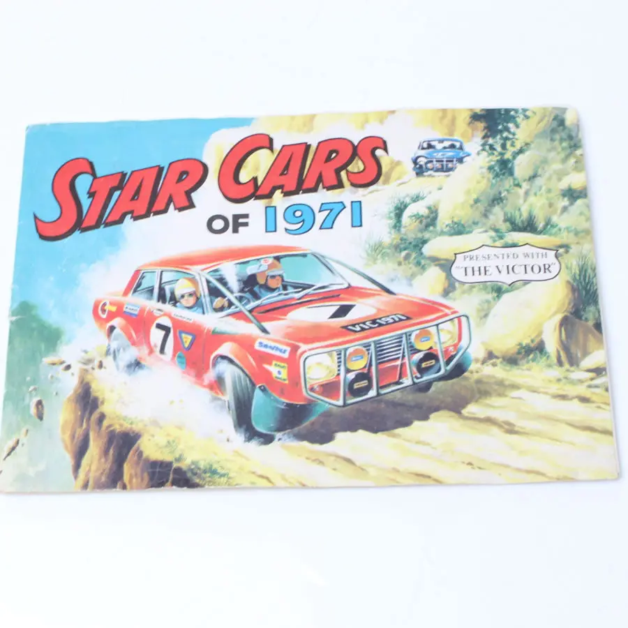 Old Star Cars Sticker - 1971 1