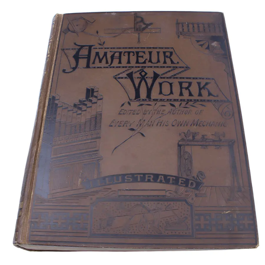 Old Amateur Work Book C.1885 1