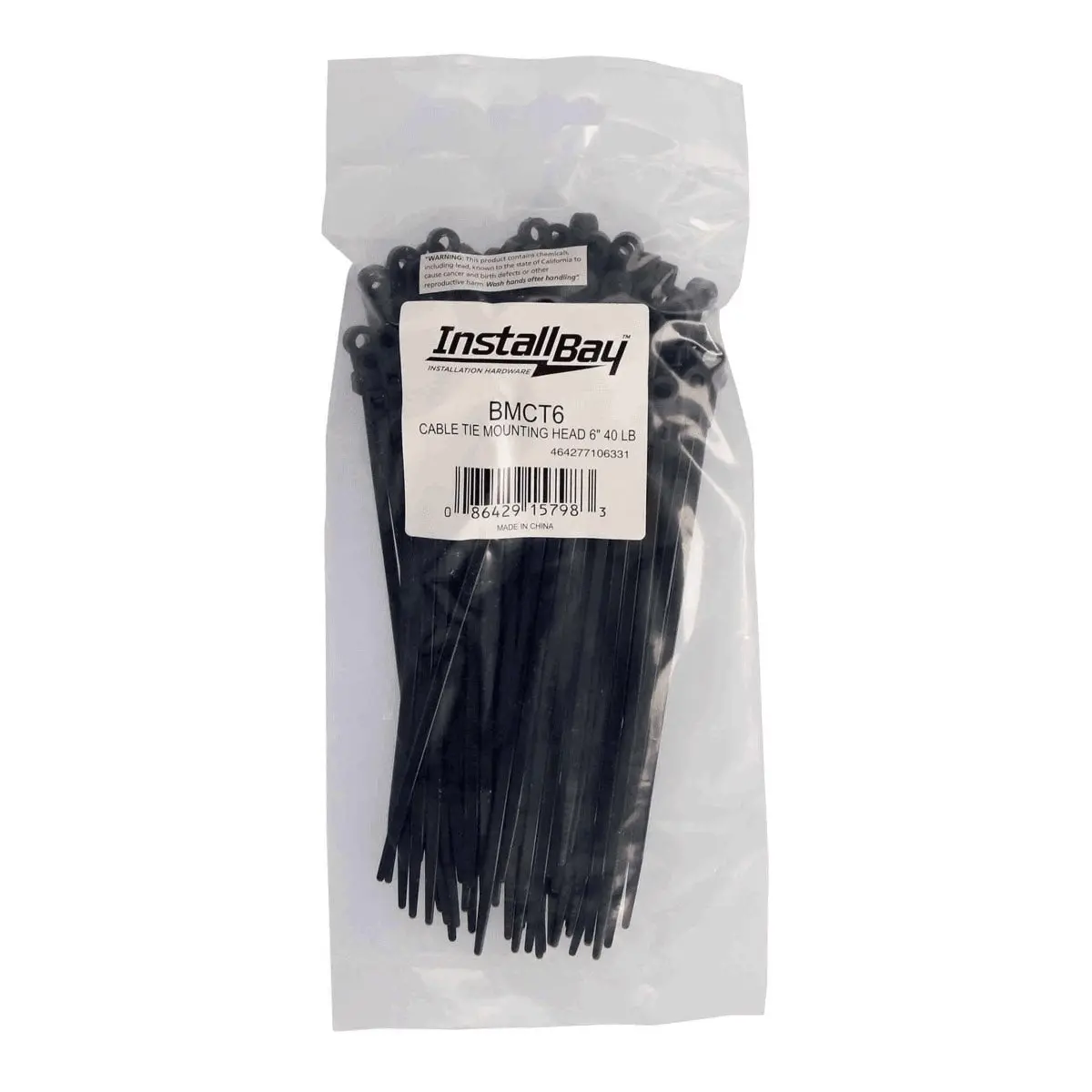 Install Bay Ties With Mounting Hole 6" 100 Pack (Bmct6) 1