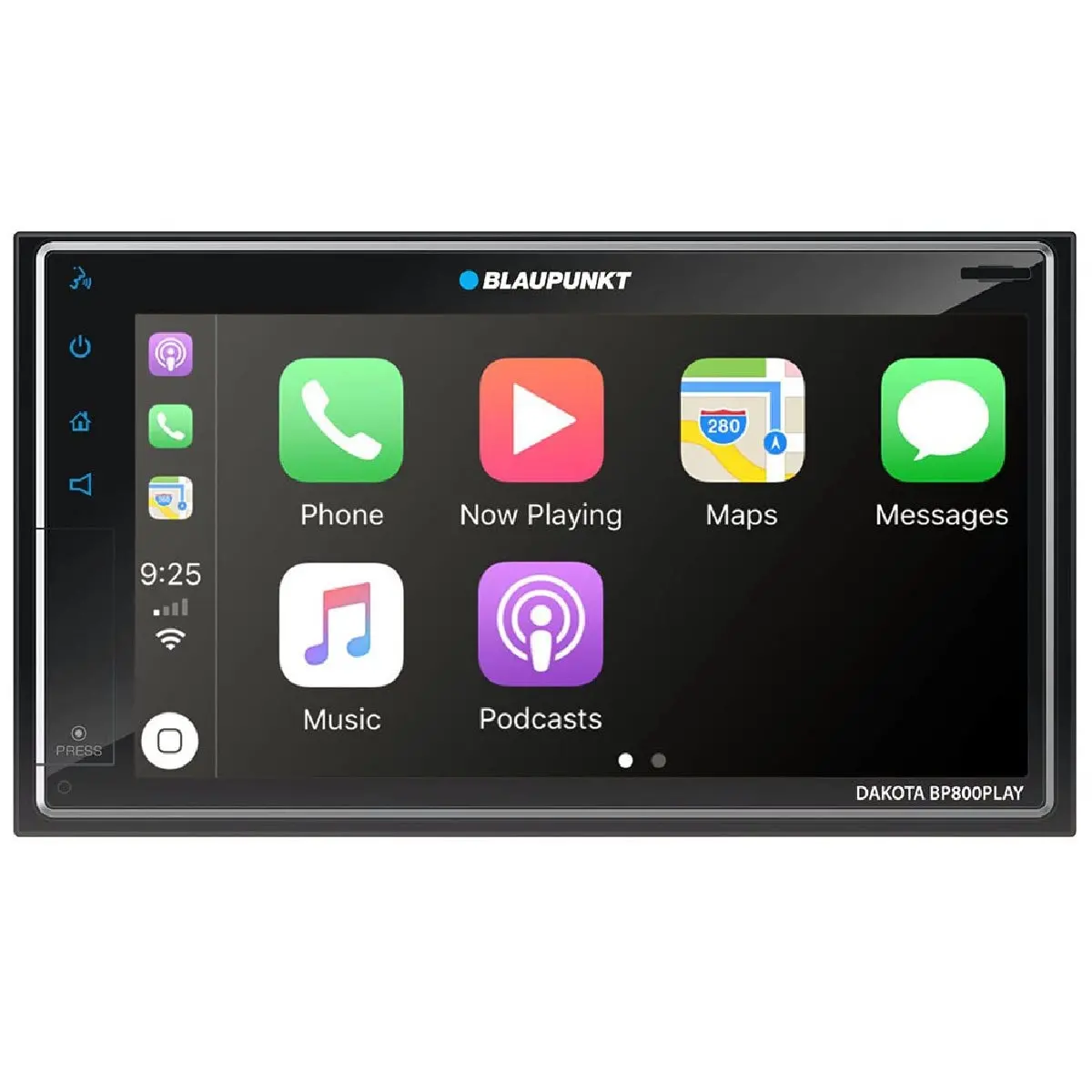 Blaupunkt 7" Double Din Mechless Touchscreen W/Carplay & Android Auto (Bp800play) 1
