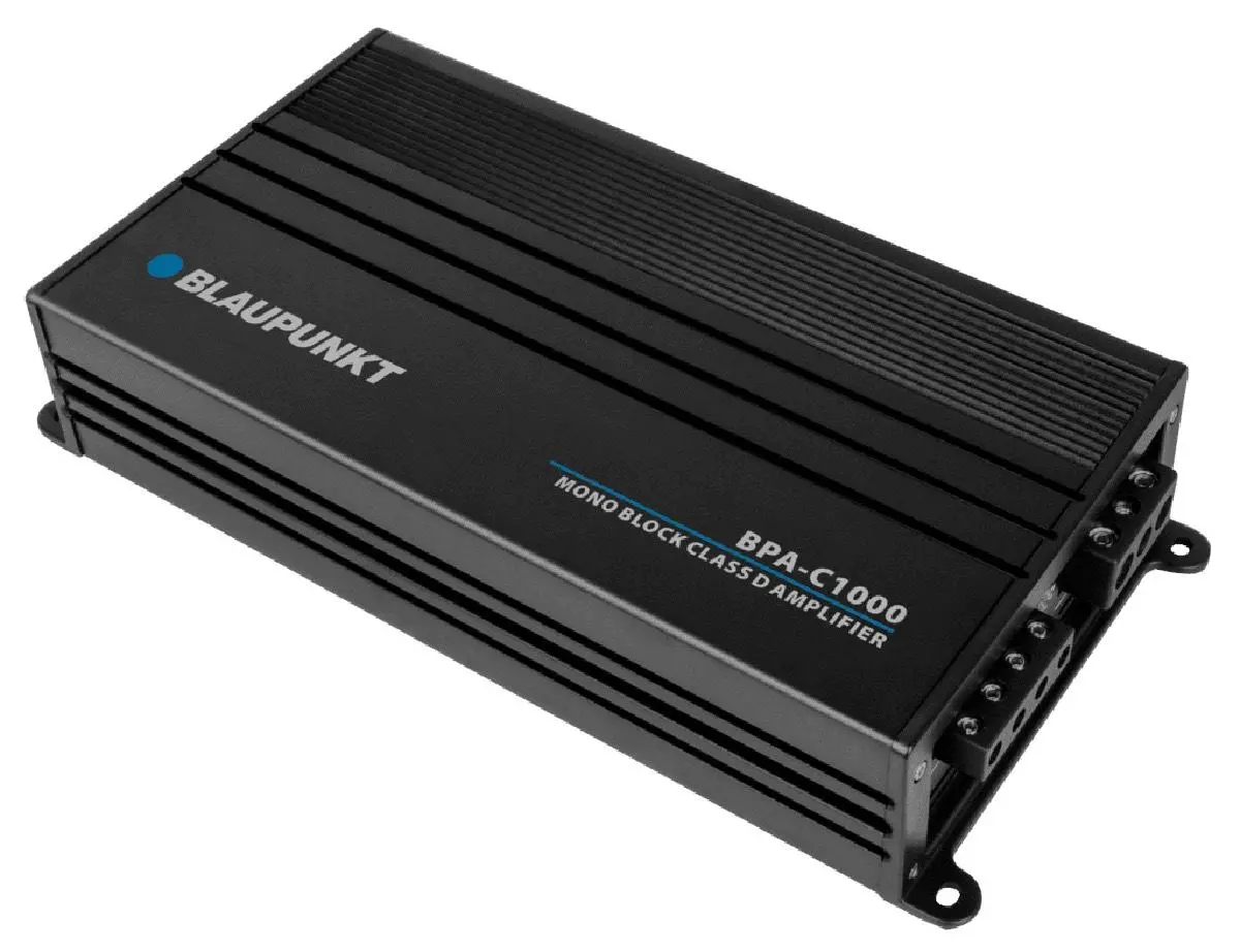Blaupunkt 1000 Watt Mono Block D-Class Power Amplifier (Bpa-C1000) 1