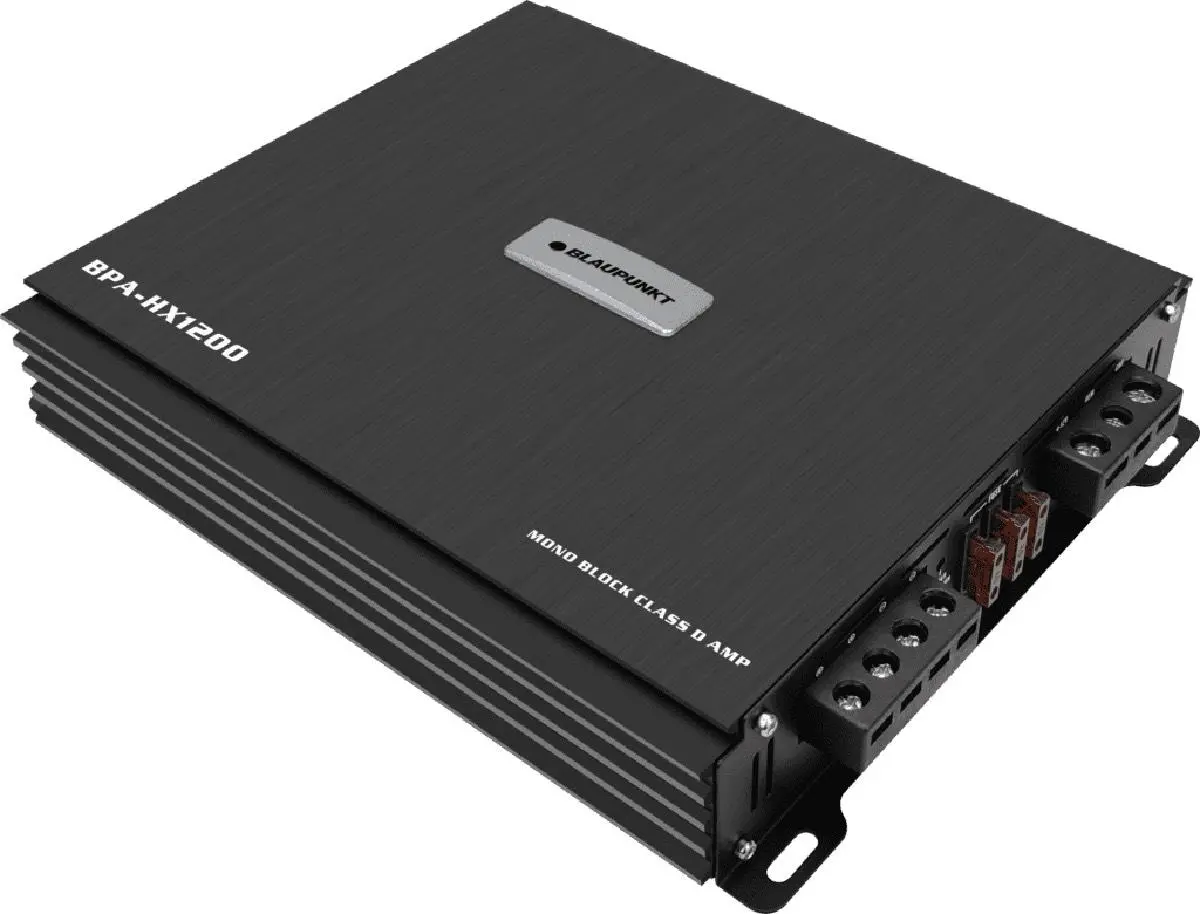 Blaupunkt 1200 Watt Mono Block D-Class Power Amplifier 1 Ohm Stable (Bpa-Hx1200) 1