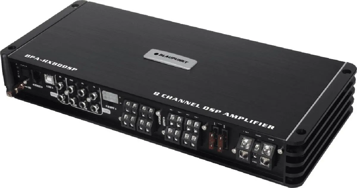 Blaupunkt 780 Watt 8 Channel Ad-Class Smart Power Amplifier & Dsp (Bpa-Hx80dsp) 1