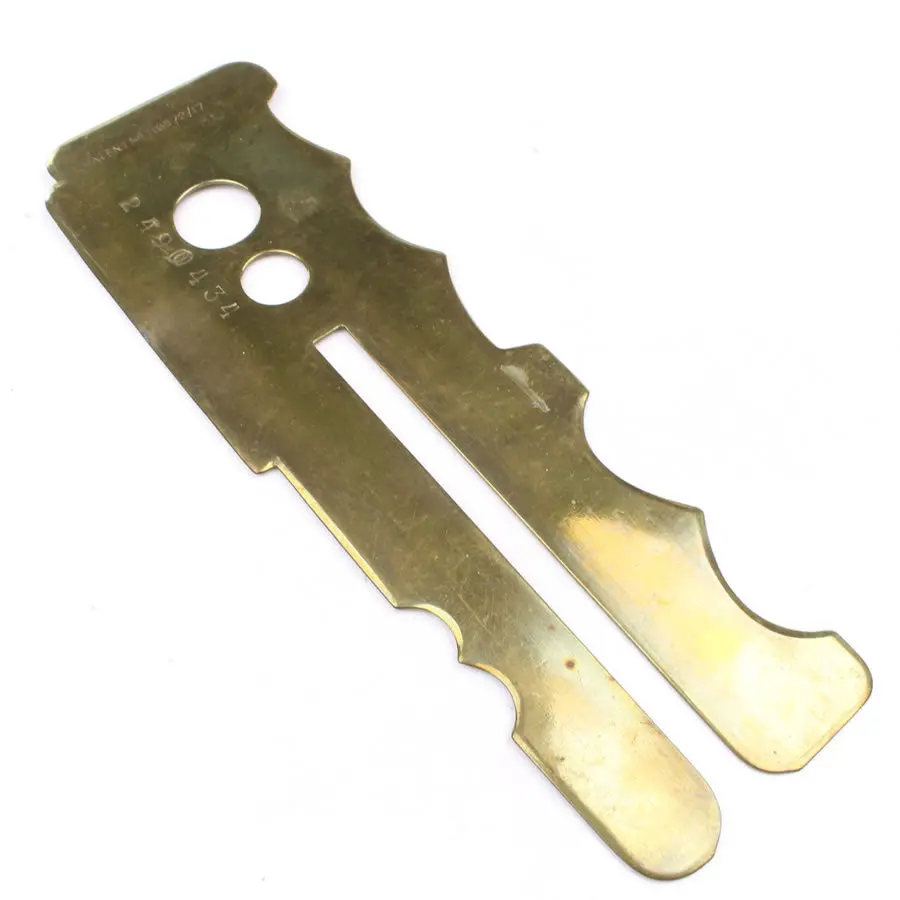 Sold - Ww1 Brass Button Polisher / Stick 1