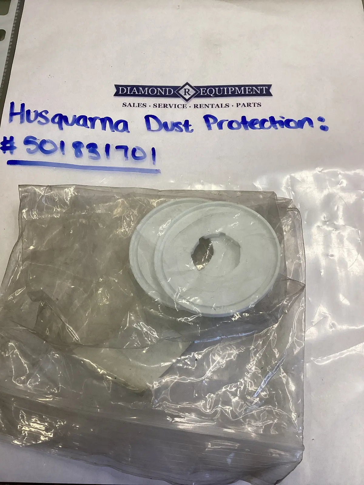 Husqvarna Dust Protection: #501831701 1