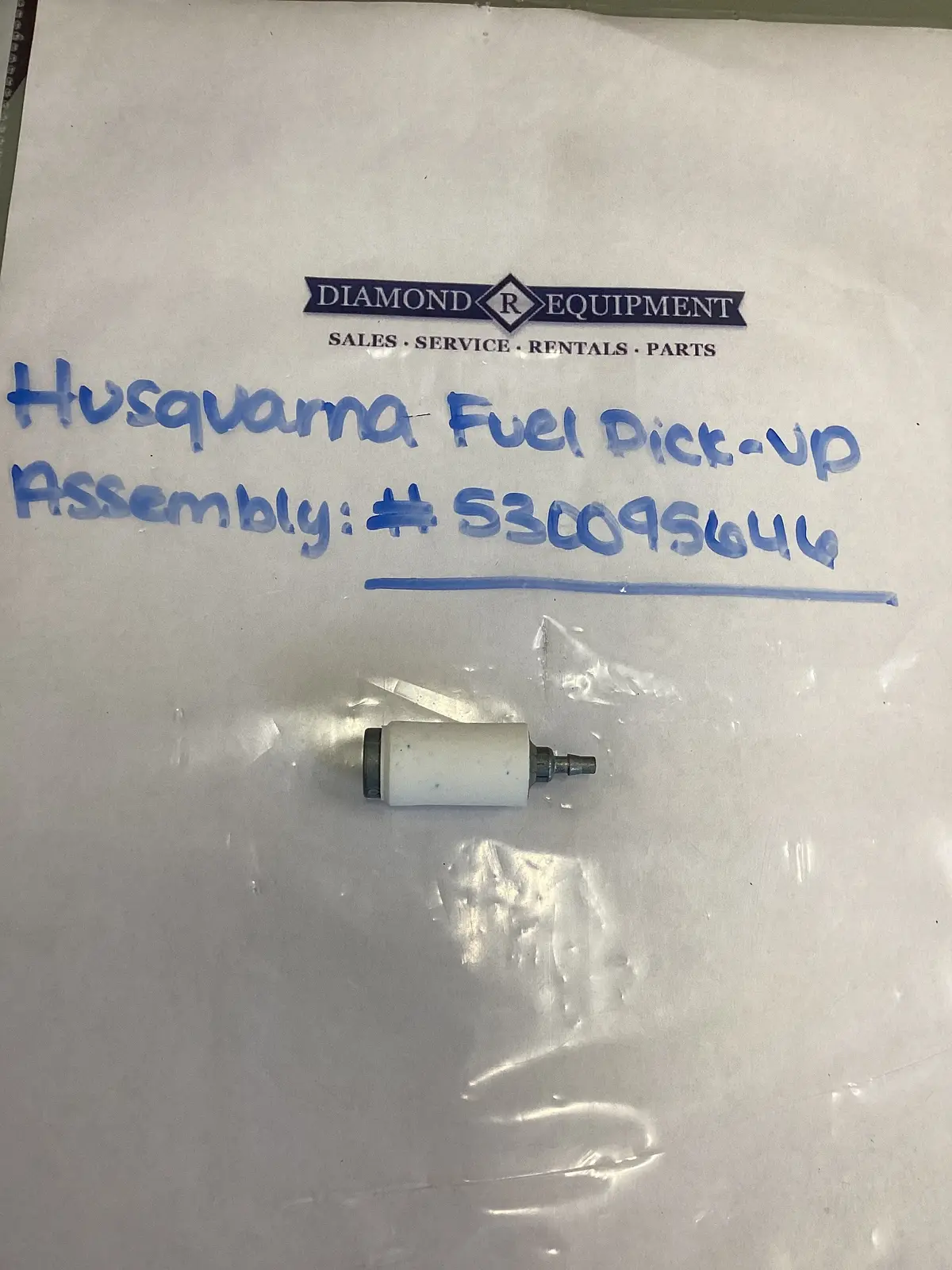 Husqvarna Fuel Pick-Up Assembly: #530095646 1