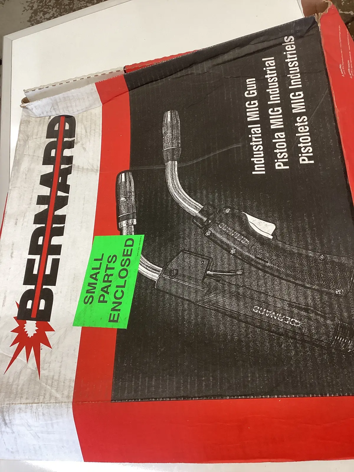 Bernard 400A Btb Mig Gun 15’ (4.57M), (1.2Mm) Industrial Mig Gun: #Q4015ae9emc 2