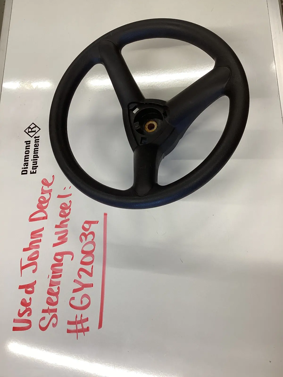Used John Deere Steering Wheel: #Gy20039 1