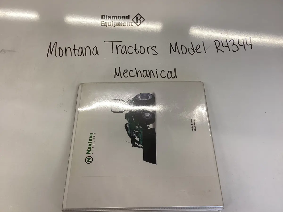 Montana R4344 Mechanical Manual #Dre027 1