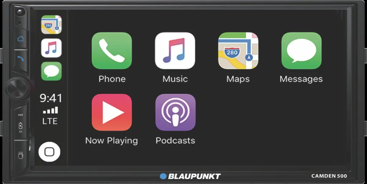 Blaupunkt 7" Double Din With Apple Carplay & Android Auto (Camden 500) 1