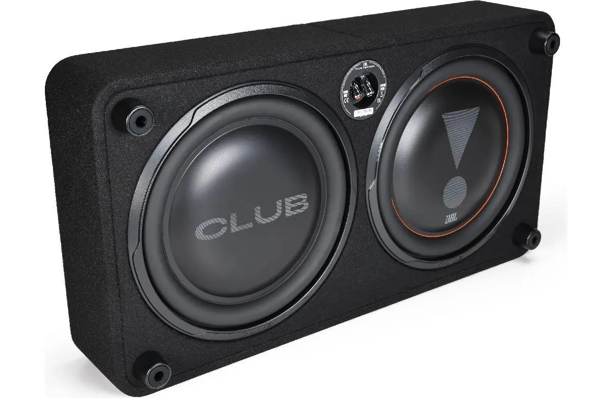 Jbl Dual 12" Sealed Loaded Downfire Enclosure With 12" Passive Radiator 1200 Watts (Club1200ssl) 1