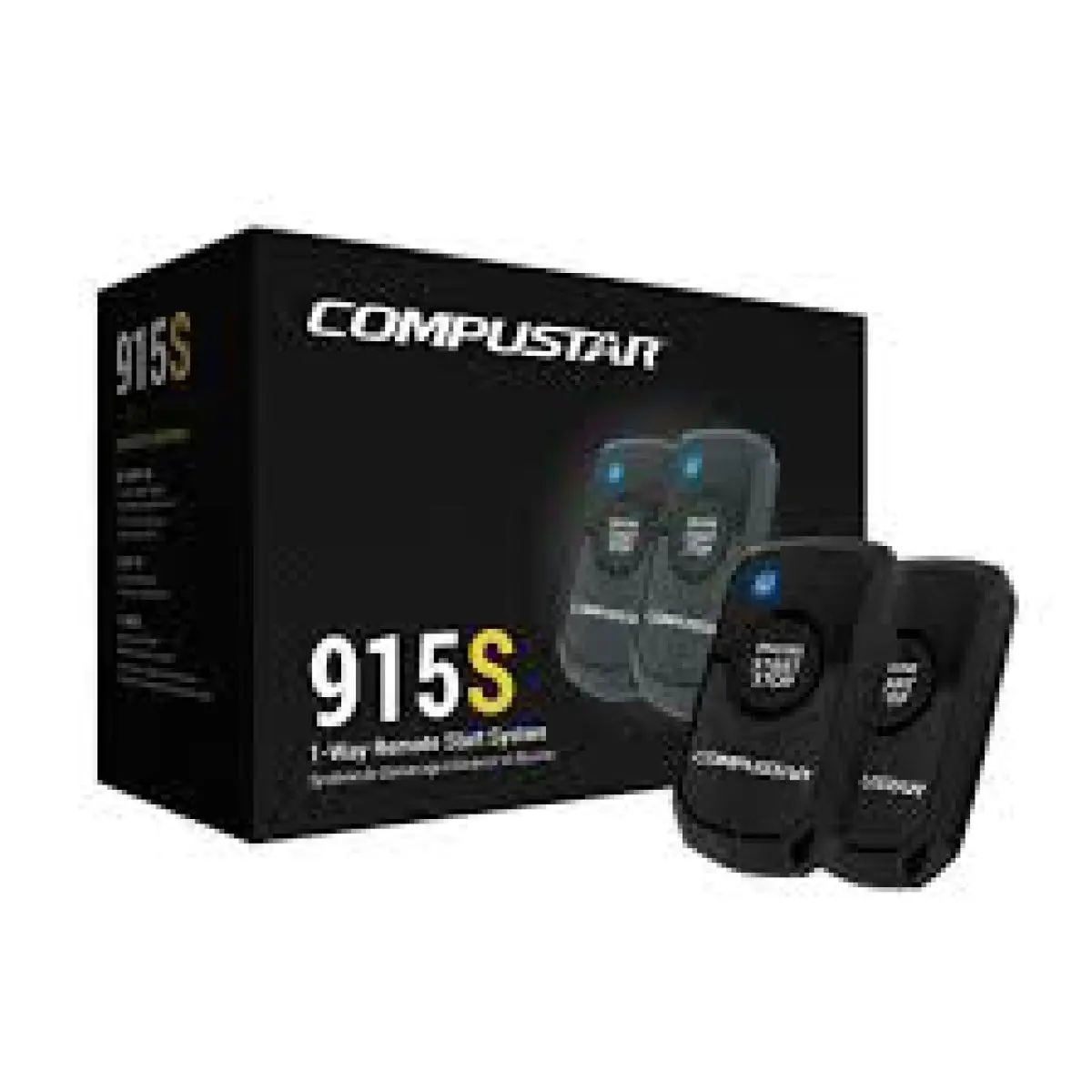 Compustar 1 Button 1 Way Remote Start 1500' Range (Cs915s) 1