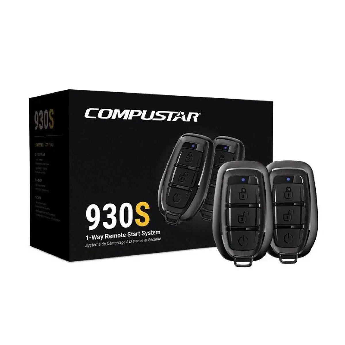Compustar 4 Button 1 Way Remote Start 1500' (Cs930-S) 1
