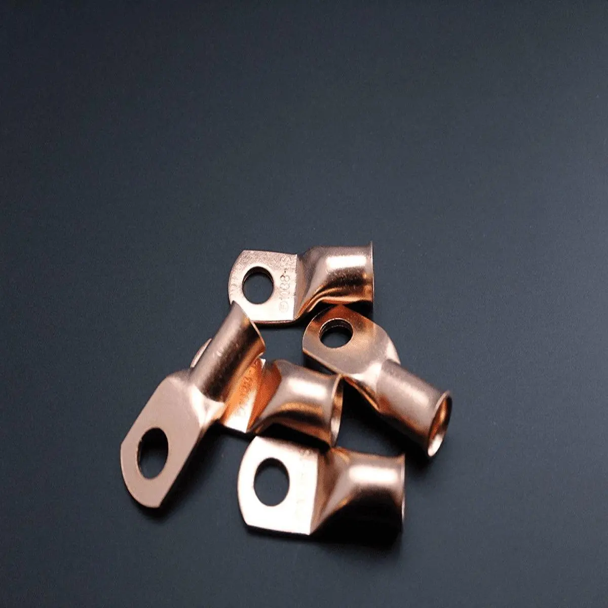 Install Bay Uninsulated Ring Terminals 0 Gauge 3/8" 5 Pack (Cur1038) 1