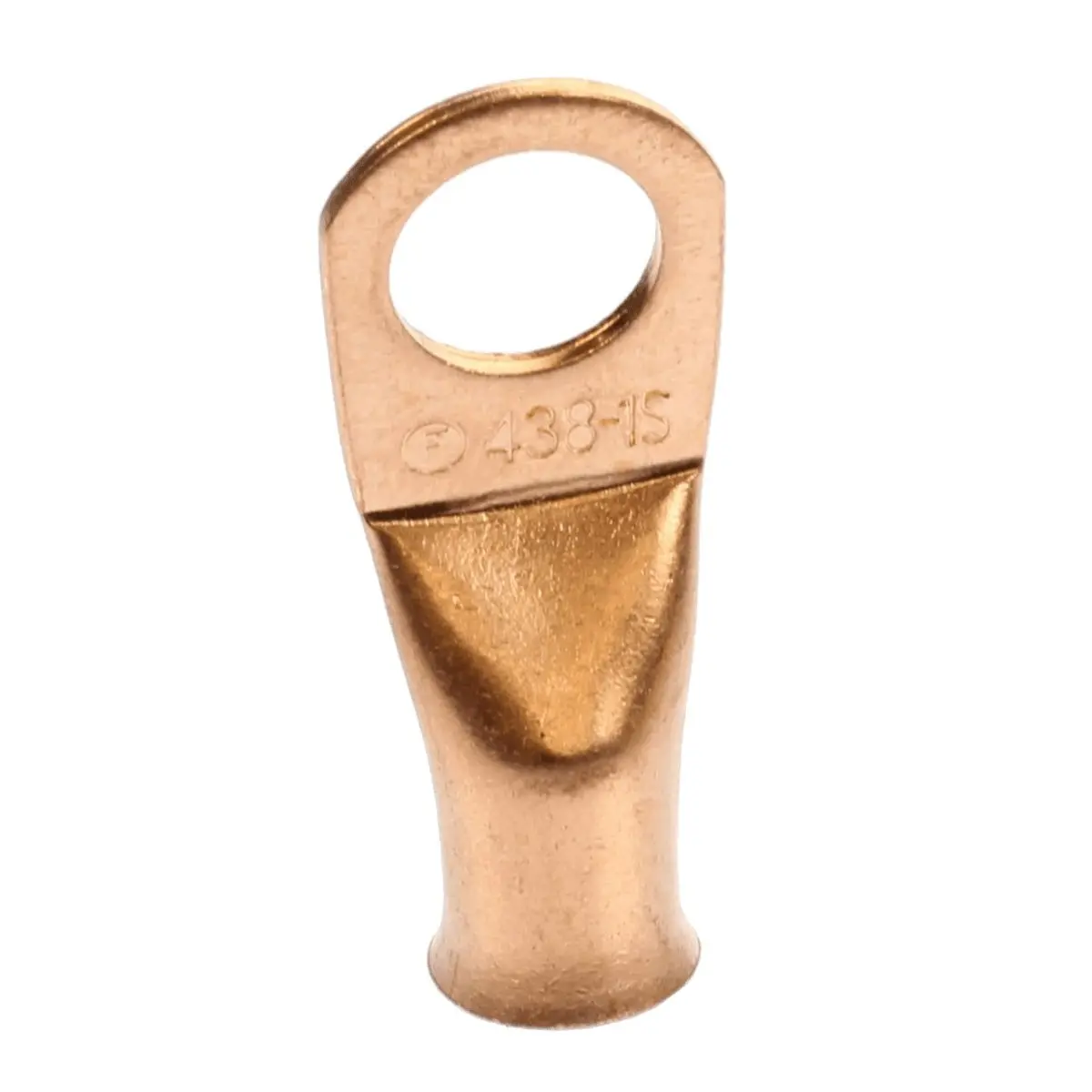 Install Bay Uninsulated Ring Terminals 4 Gauge 3/8" 25 Pack (Cur438) 1