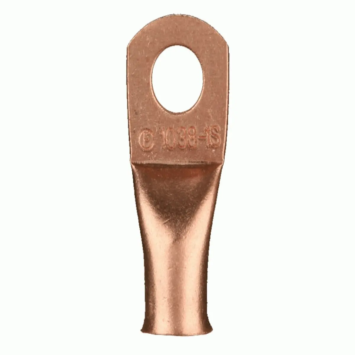 Install Bay Uninsulated Ring Terminals 8 Gauge 3/8" 25 Pack (Cur838) 1