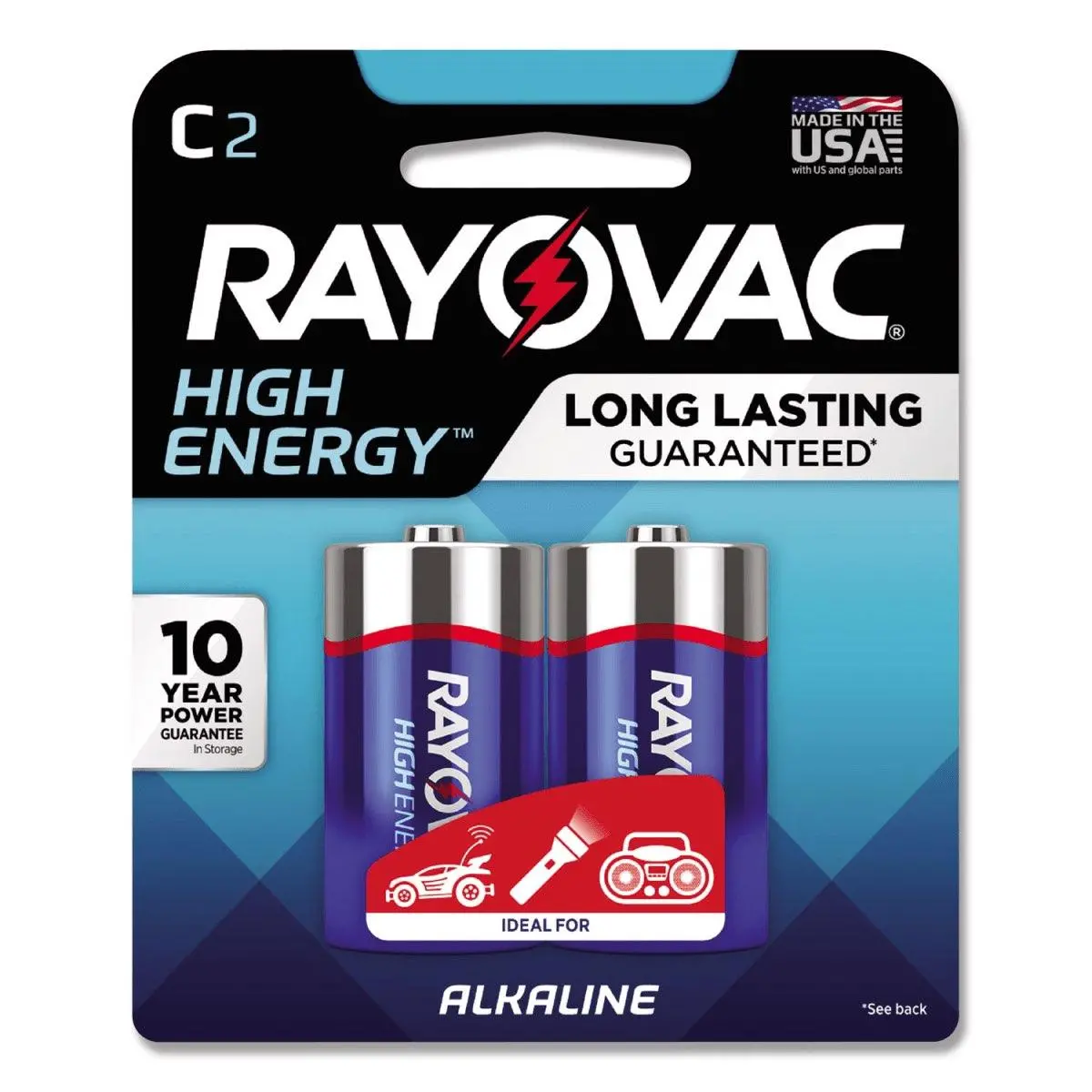Metra 2 Pack C Batteries (C 2Pk Alkaline) 1