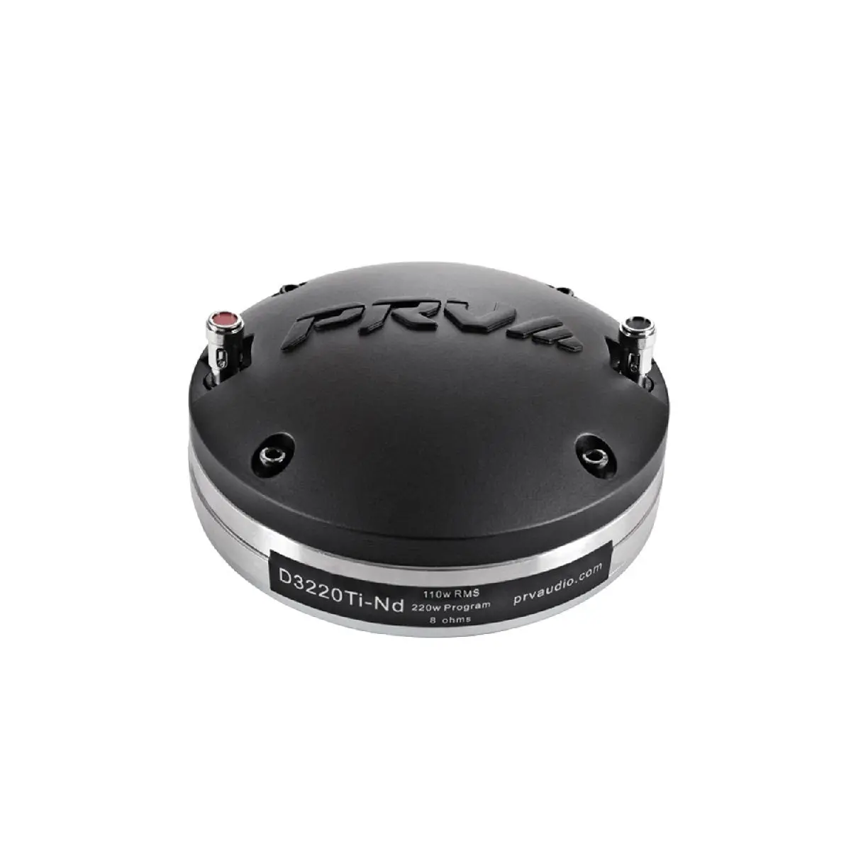 Prv Audio - 2" Exit Neodymium Driver - 220W Program Power - 3" Vc (D3220ti-Nd) 1