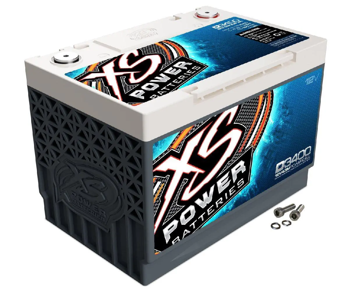 Xs Power Agm 12 Volt 80 Ah Group 34 Battery (D3400) 1