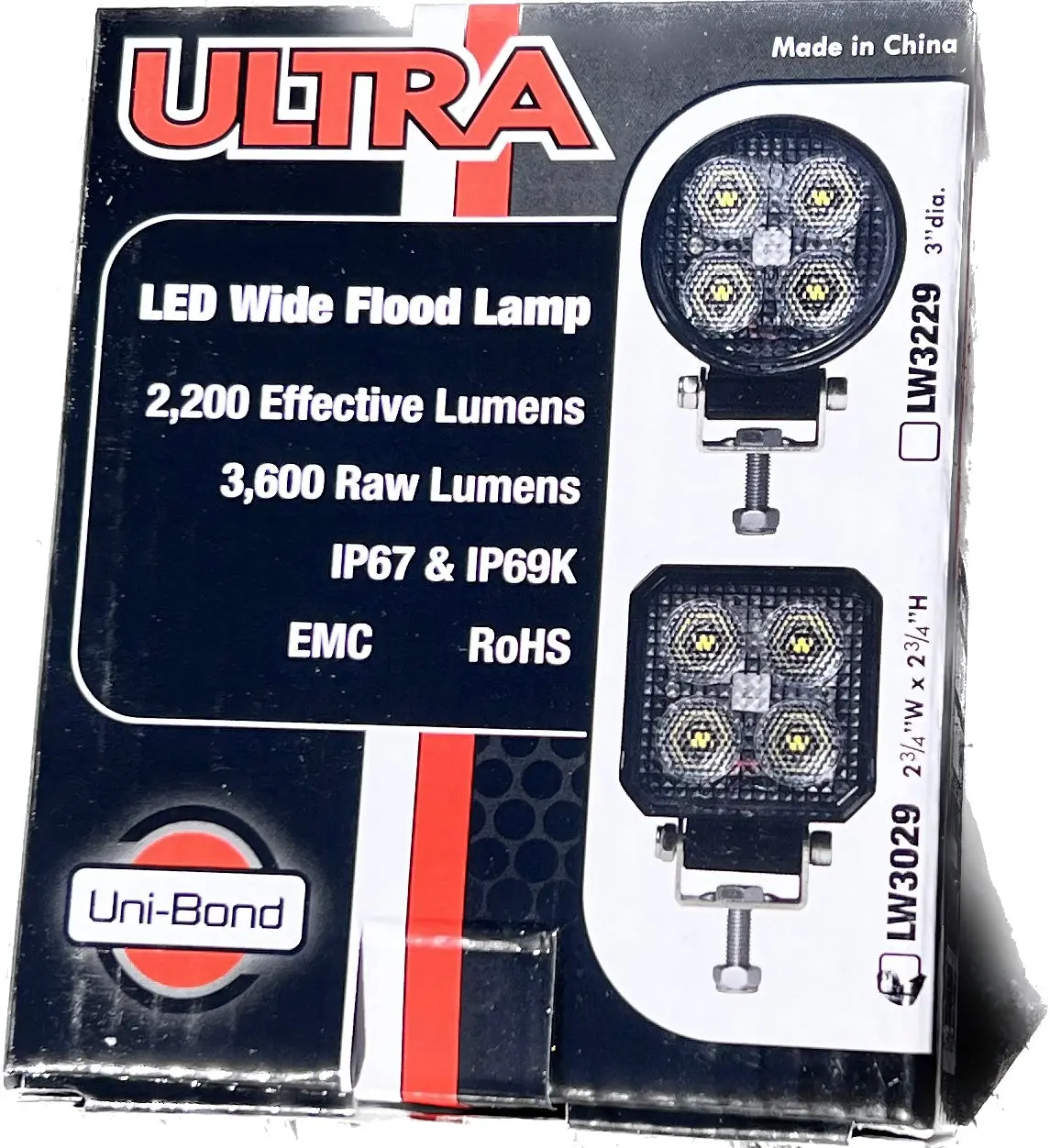 Led Wide Flood Lamp Unibond 1
