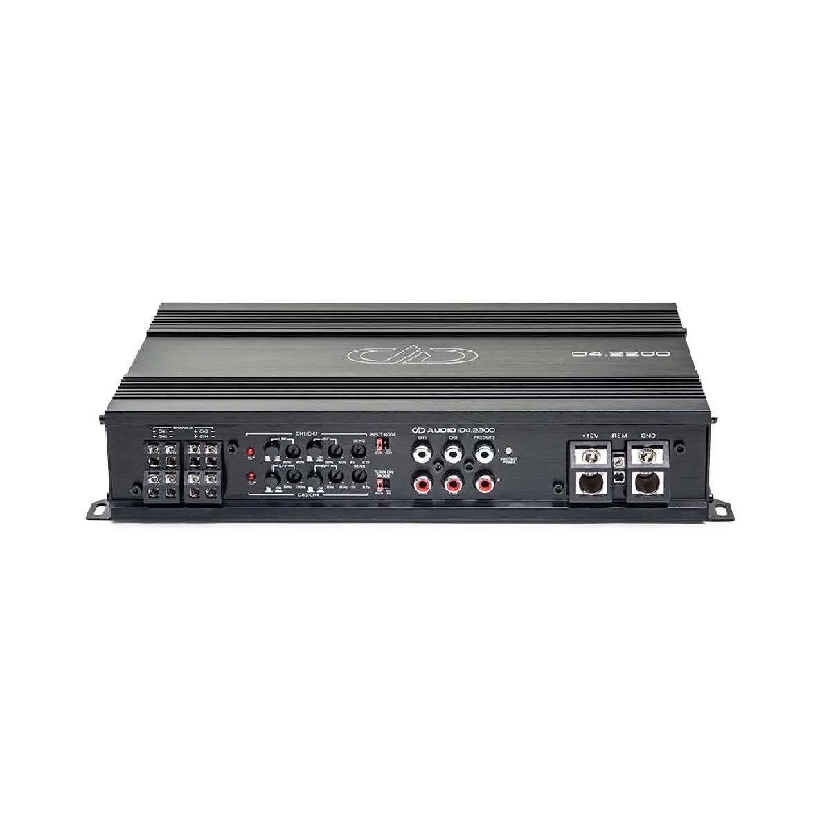 Dd Audio 4 X 200 Watts @ 4 Ohm, 4 X 370 Watts @ 2 Ohm, 550 Watts X 4 @ 1 Ohm Amplifier (D4.2200) 1