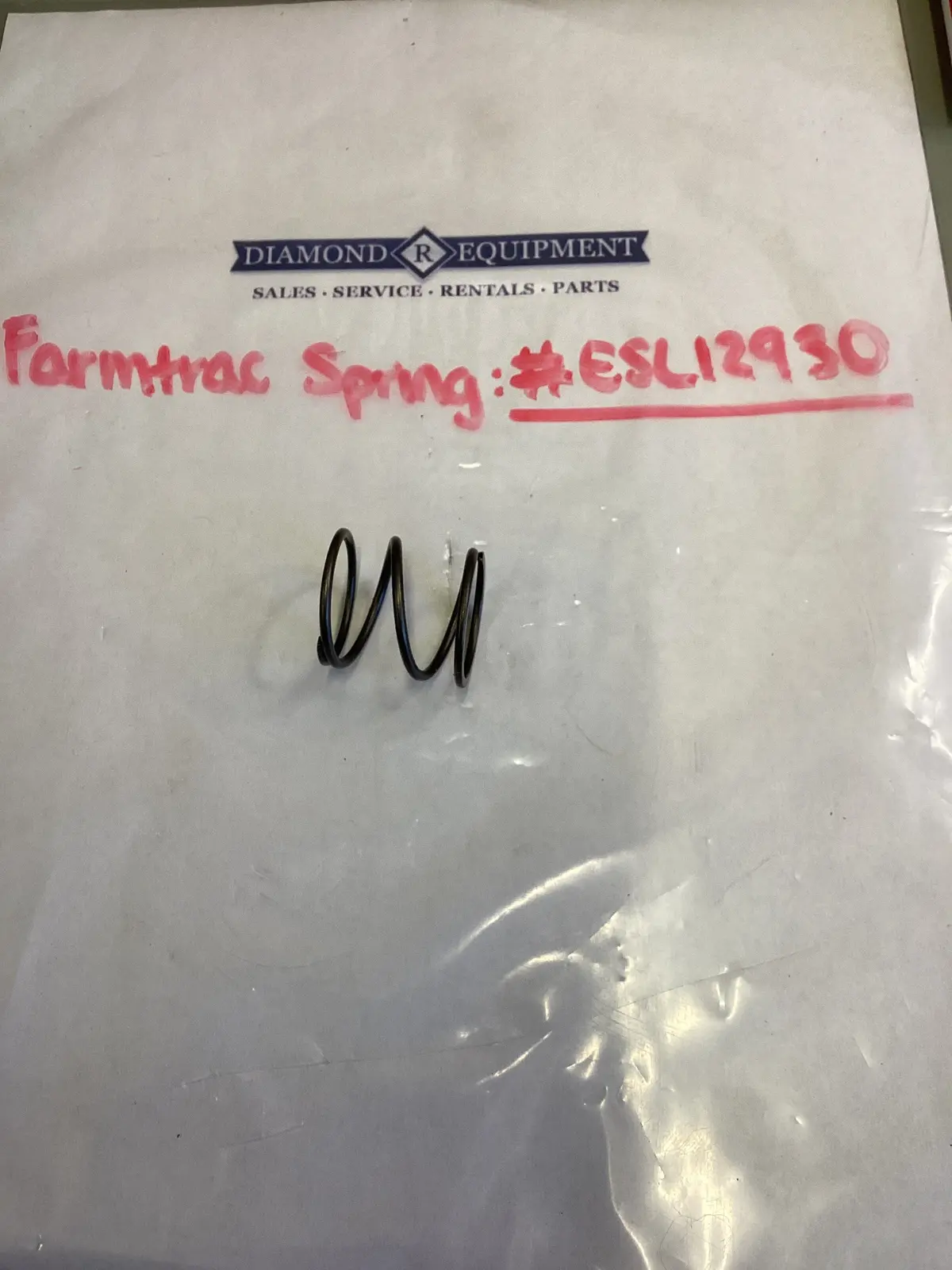 Farmtrac Spring: #Esl12930 1