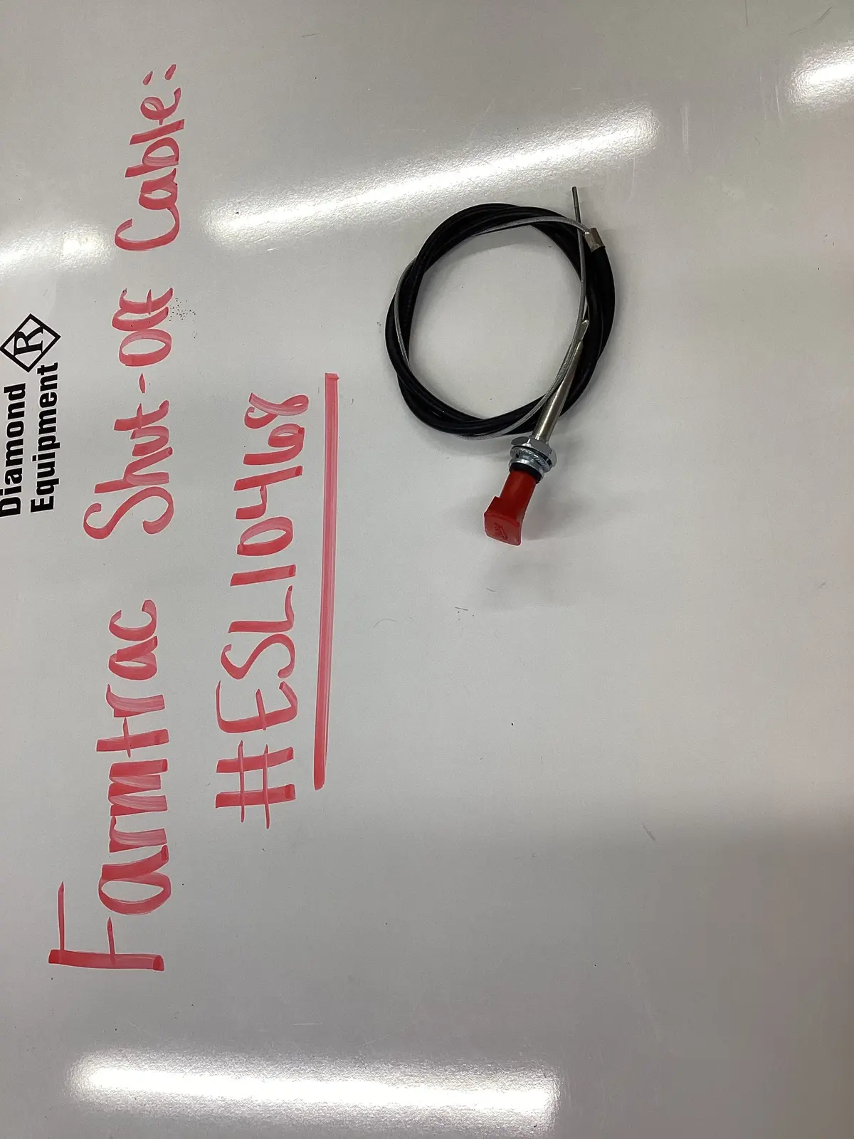 Farmtrac Shut-Off Cable: #Esl10468 1