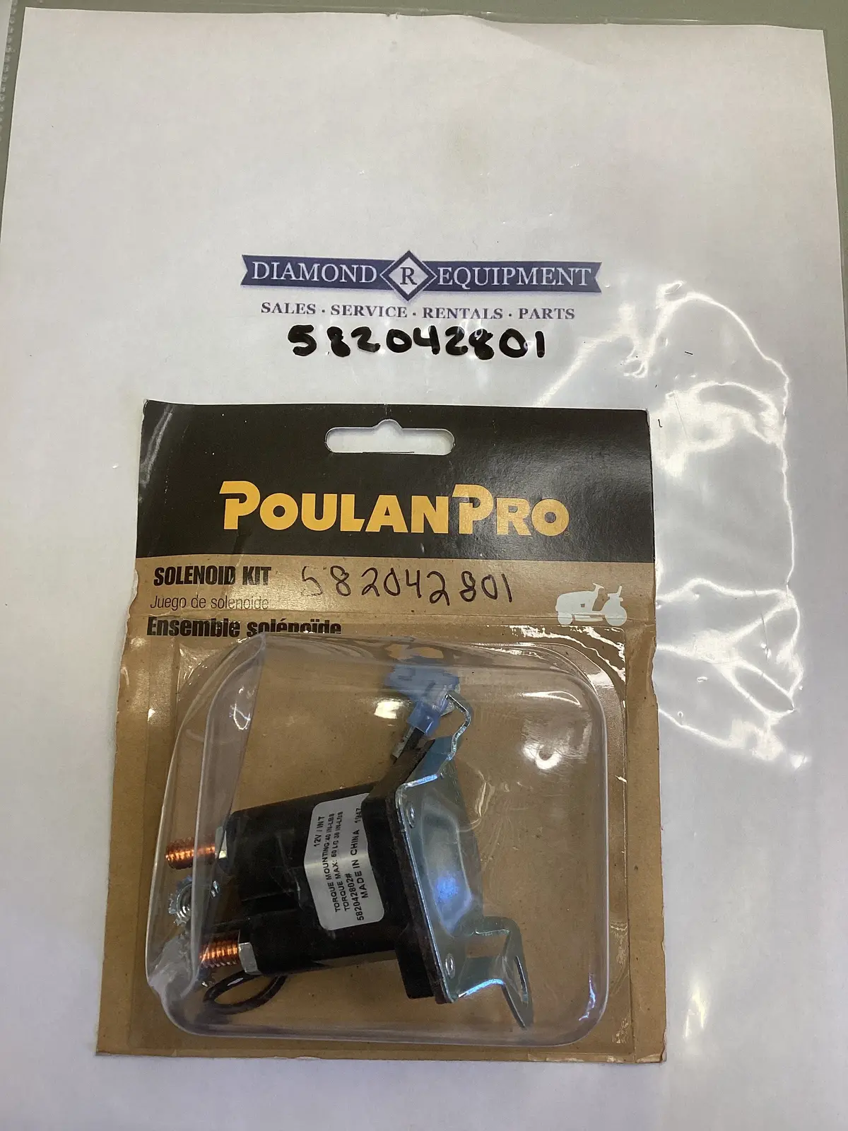 Husqvarna Solenoid Kit #582042801 1