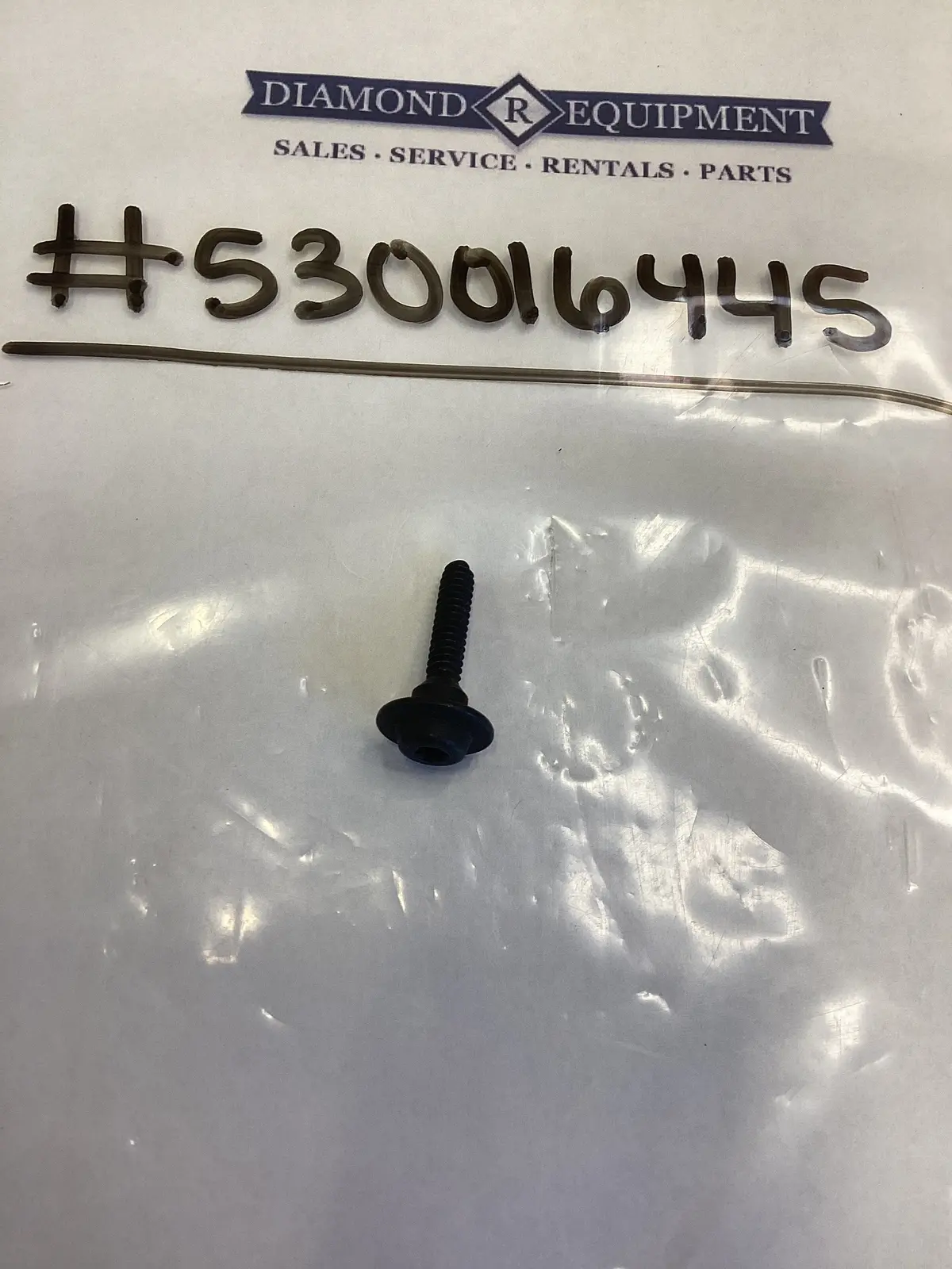Husqvarna Screw For Fuel Tank Retainer: #5300016445 1