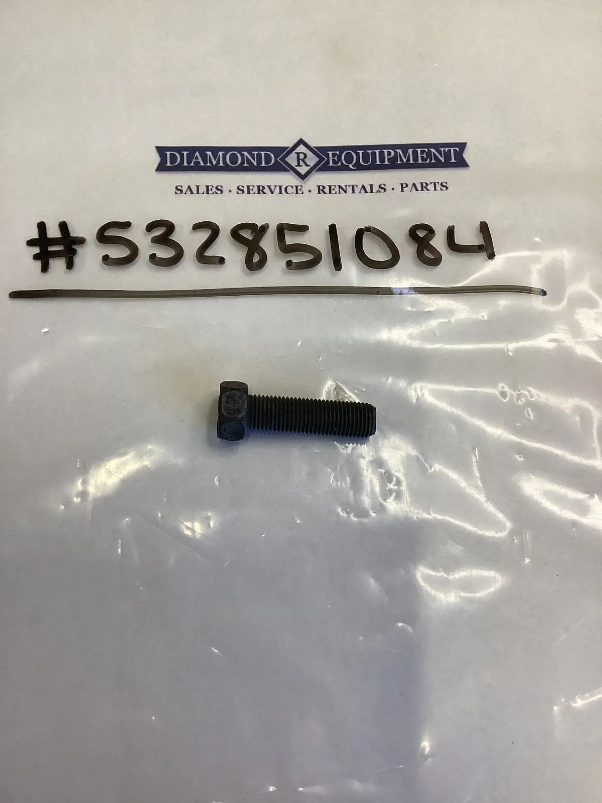 Husqvarna Bolt Hd 3/8-24 X 1-3/8: #532851084 1
