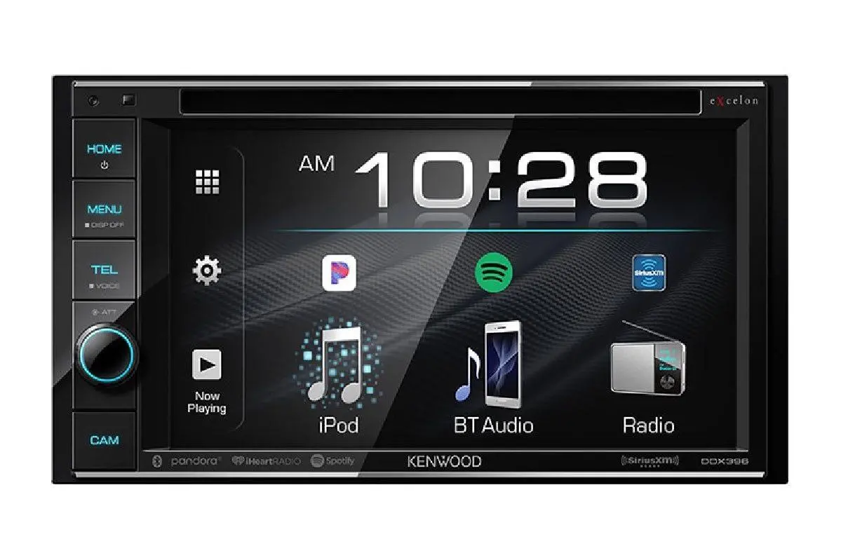 Kenwood 6.2" Double Din W/Blue Tooth & Usb (Ddx396) 1