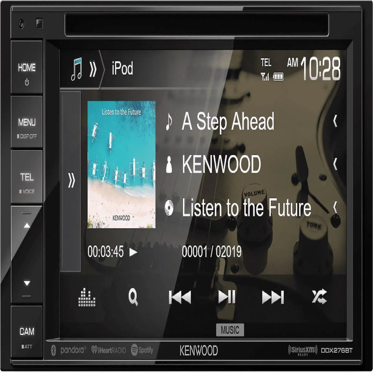 Kenwood 6.2" Double Din W/Blue Tooth & Usb (Ddx 276Bt) 1