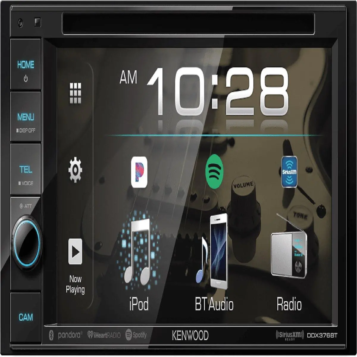 Kenwood 6.2" Double Din W/Blue Tooth & Usb (Ddx 376Bt) 1