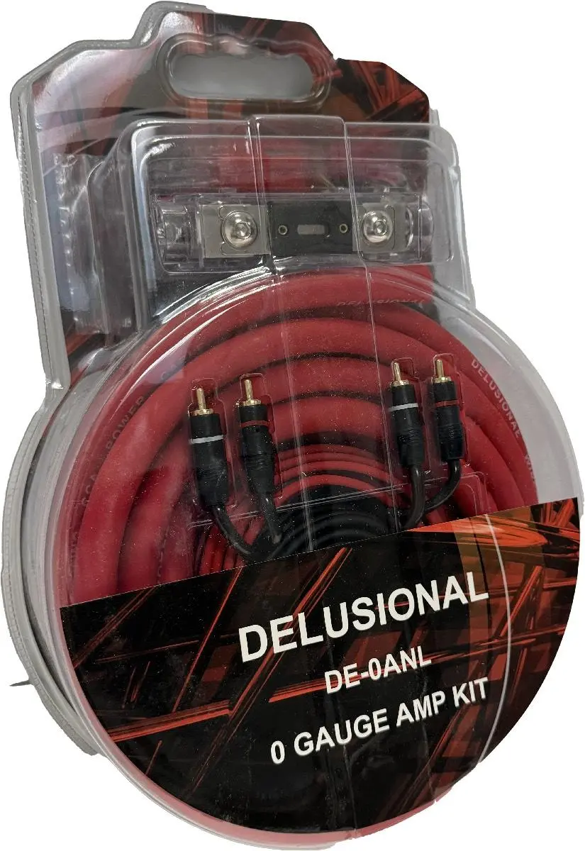 King Boxes Delusional Wires Anl 0Ga Cca Amp Kit (De-0Anl) 1